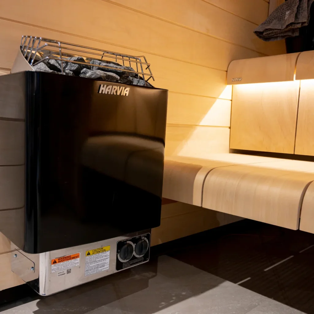 harvia kip 80b black angled