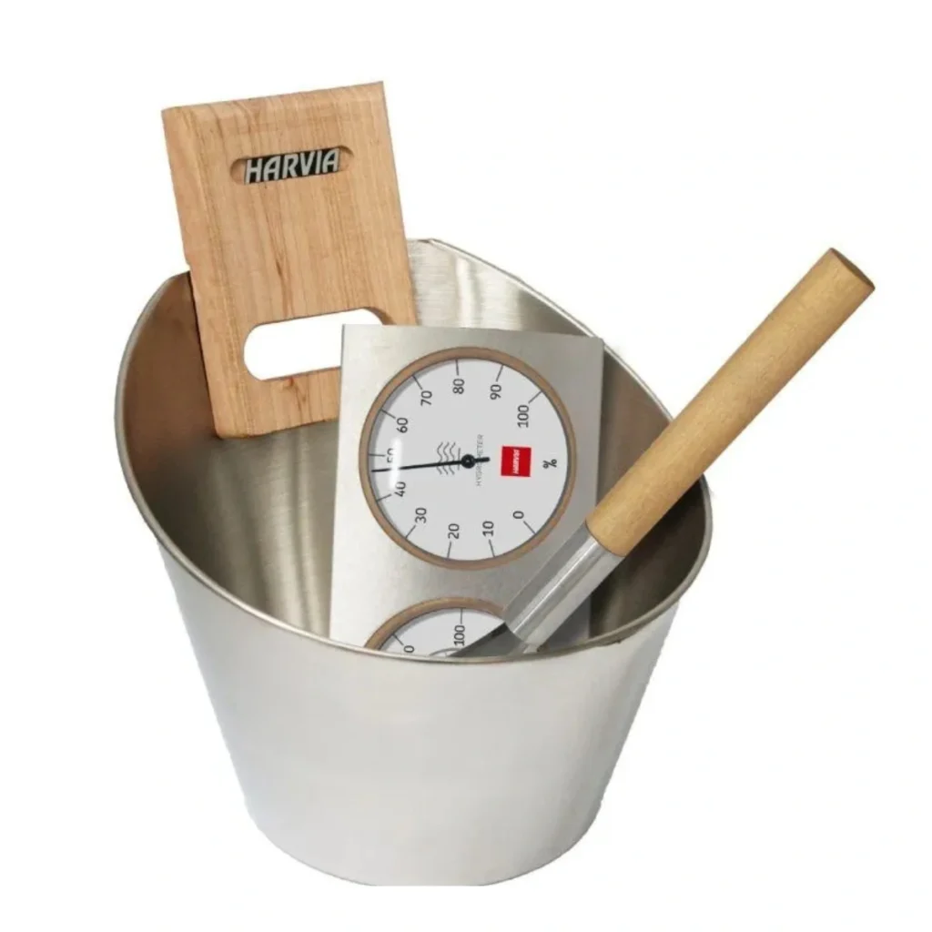 Harvia Steel Sauna Product Set