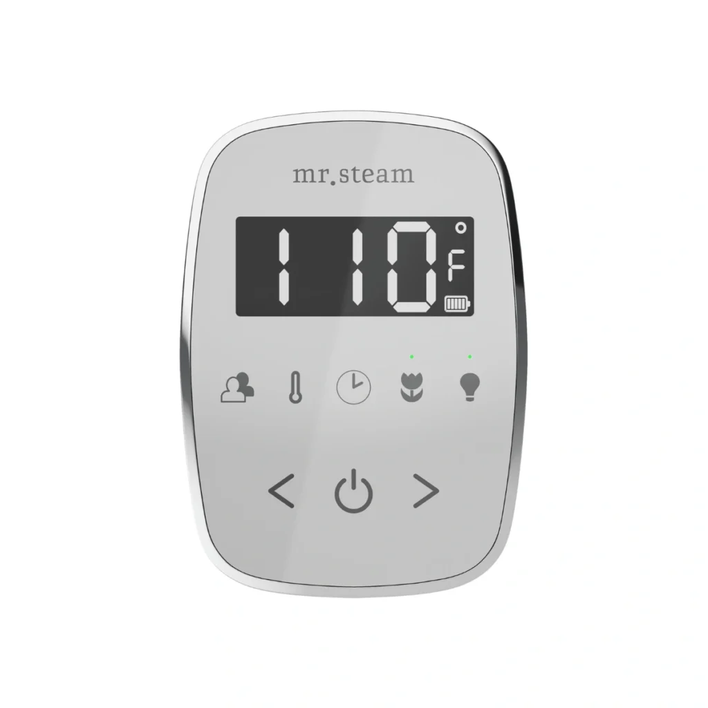 Tempo Flex Steam Shower Control White