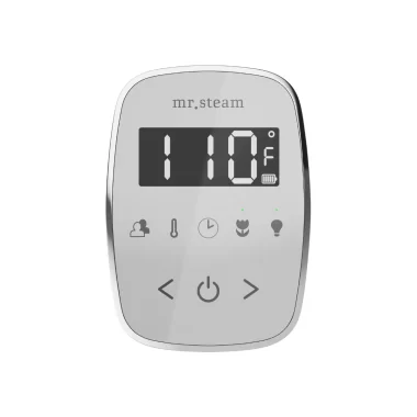 Tempo Flex Steam Shower Control White