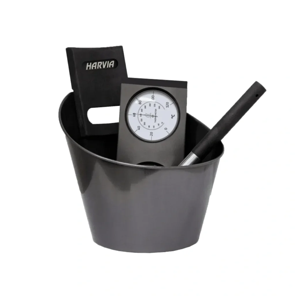 Harvia Black Sauna Product Set