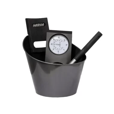 Harvia Black Sauna Product Set