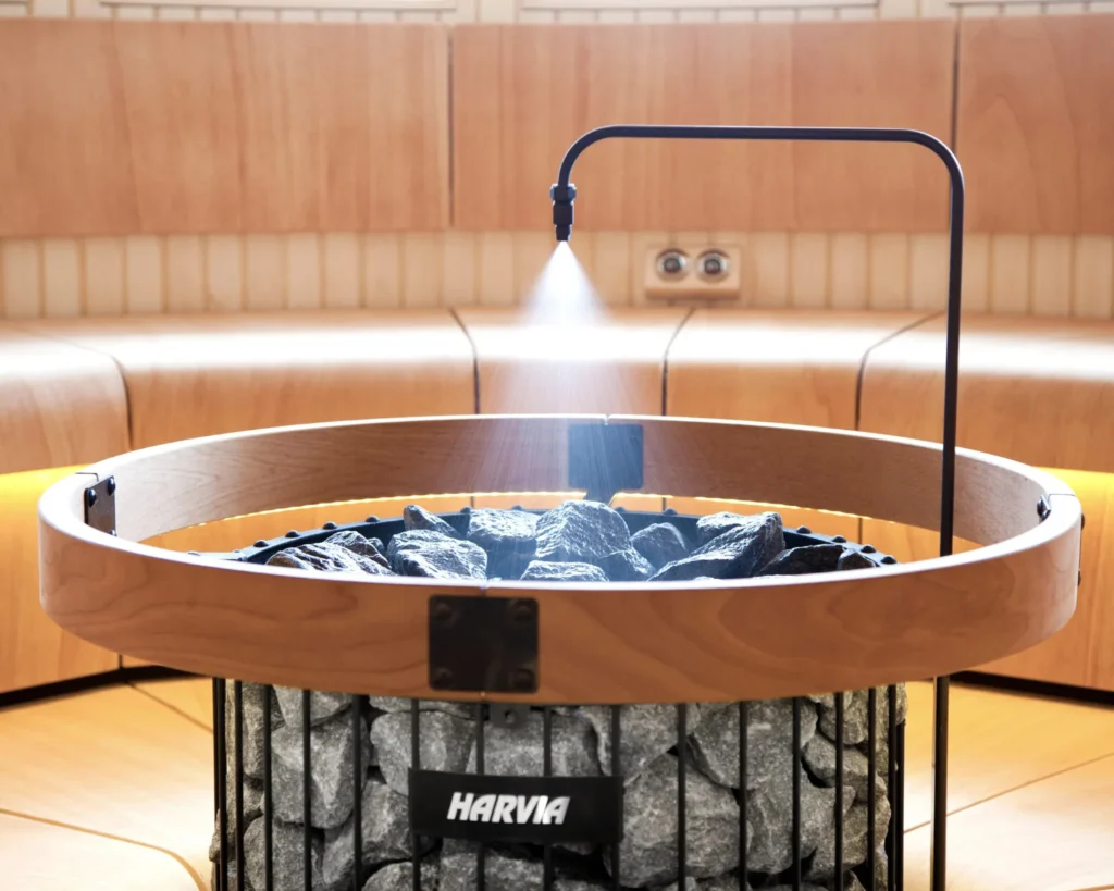 Harvia Legend Pro PO12E 3ph rock compartment