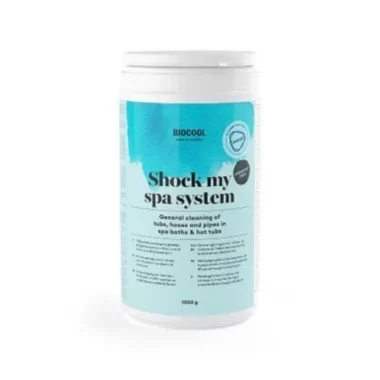 biocool shock my spa system