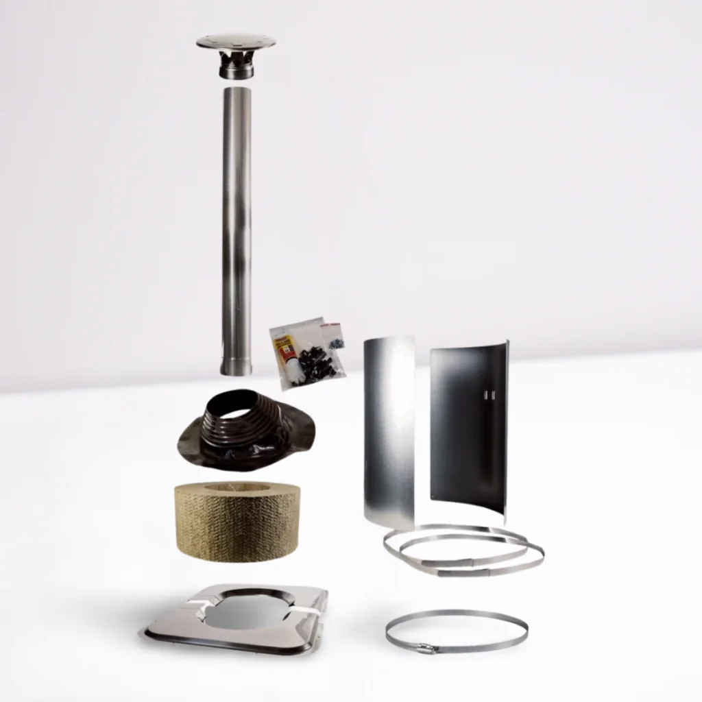 Harvia Steel Chimney Assembly Kit