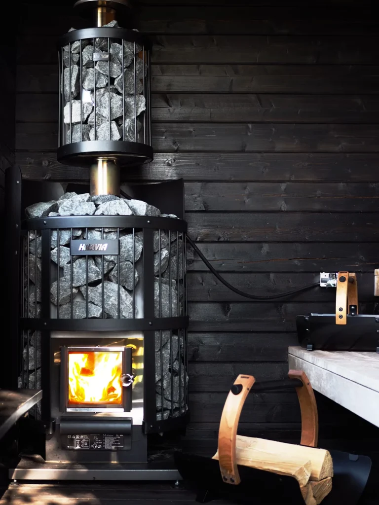 Harvia wood burning stove legend