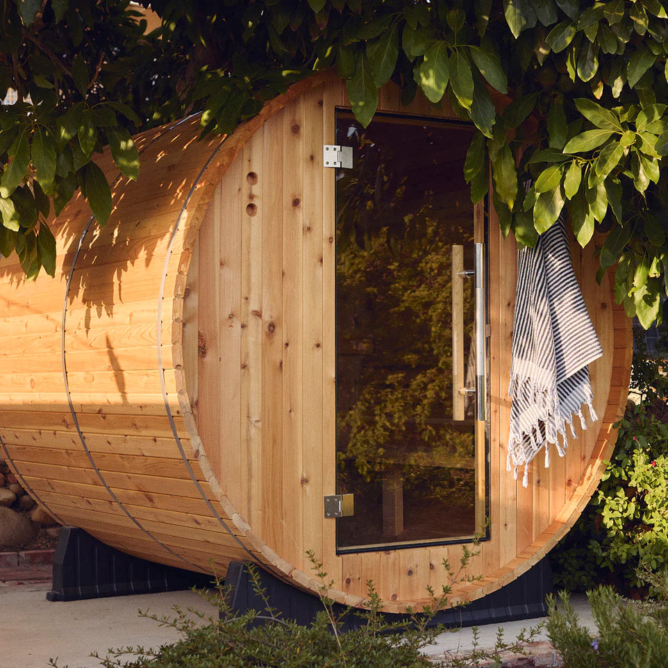 Rounded Barrel Sauna Shape