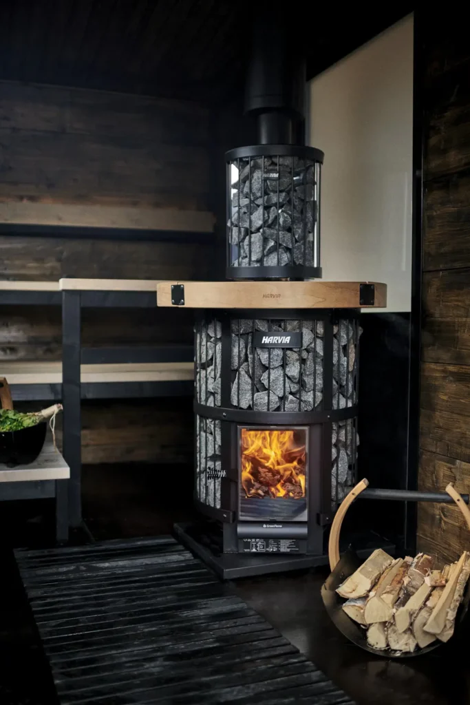 Harvia wood burning stove GreenFlame serie