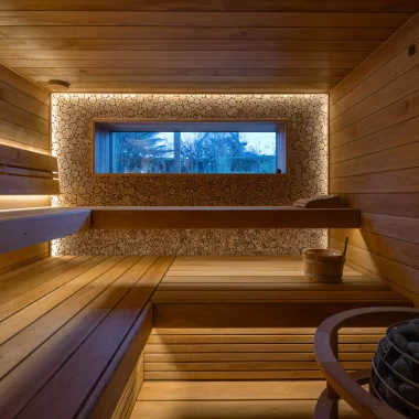 Custom Indoor Sauna 6 × 7