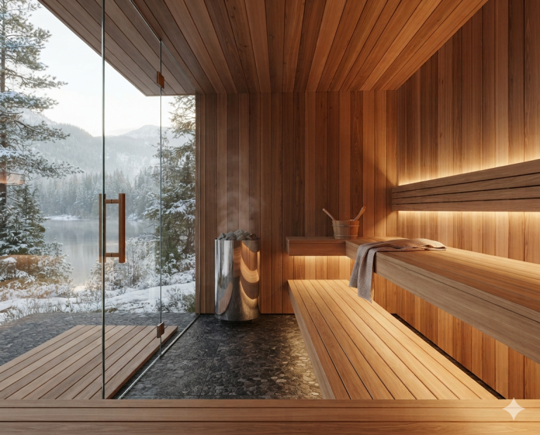N-Custom Indoor Sauna 10 × 8