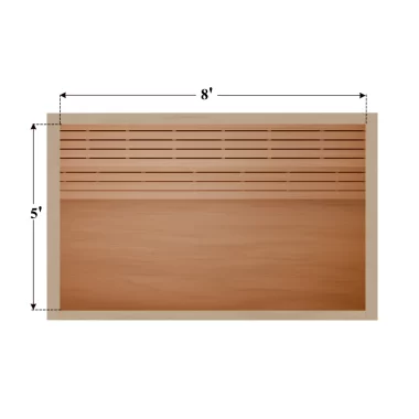 5×8 DIY Sauna Kit