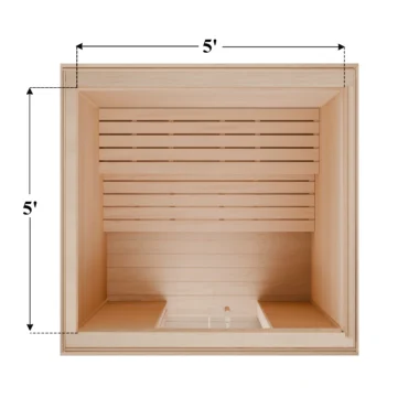 5x5 DIY Sauna Kit