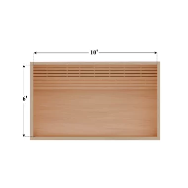6×10 DIY Sauna Kit
