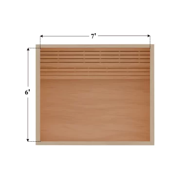 6×7 DIY Sauna Kit