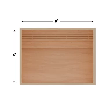 6×8 DIY Sauna Kit