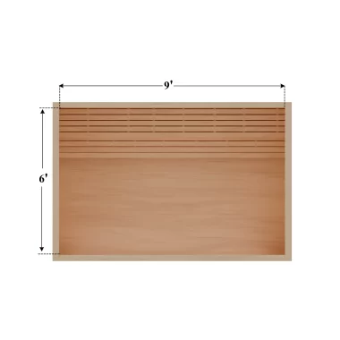 6×9 DIY Sauna Kit
