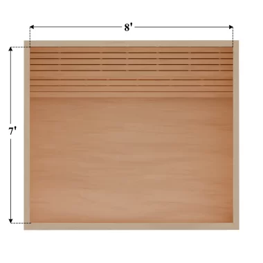 7×8 DIY Sauna Kit
