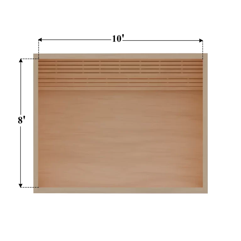 N-Custom Indoor Sauna 10 × 8