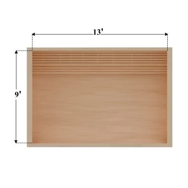 9×13 DIY Sauna Kit